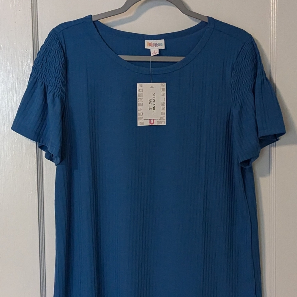 NWT LuLaRoe S Stephanie Blue